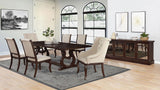 Brockway Rectangular Trestle Dining Set