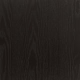 Sherry Round Dining Table Rustic Espresso and White