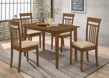 Gomez  Rectangular Dining Table Set Cappuccino