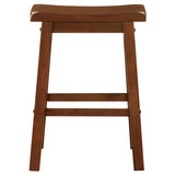 Durant Wooden Bar Stools Chestnut (Set of 2)