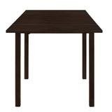 Kelso Rectangular Dining Table with Drop Leaf Cappuccino