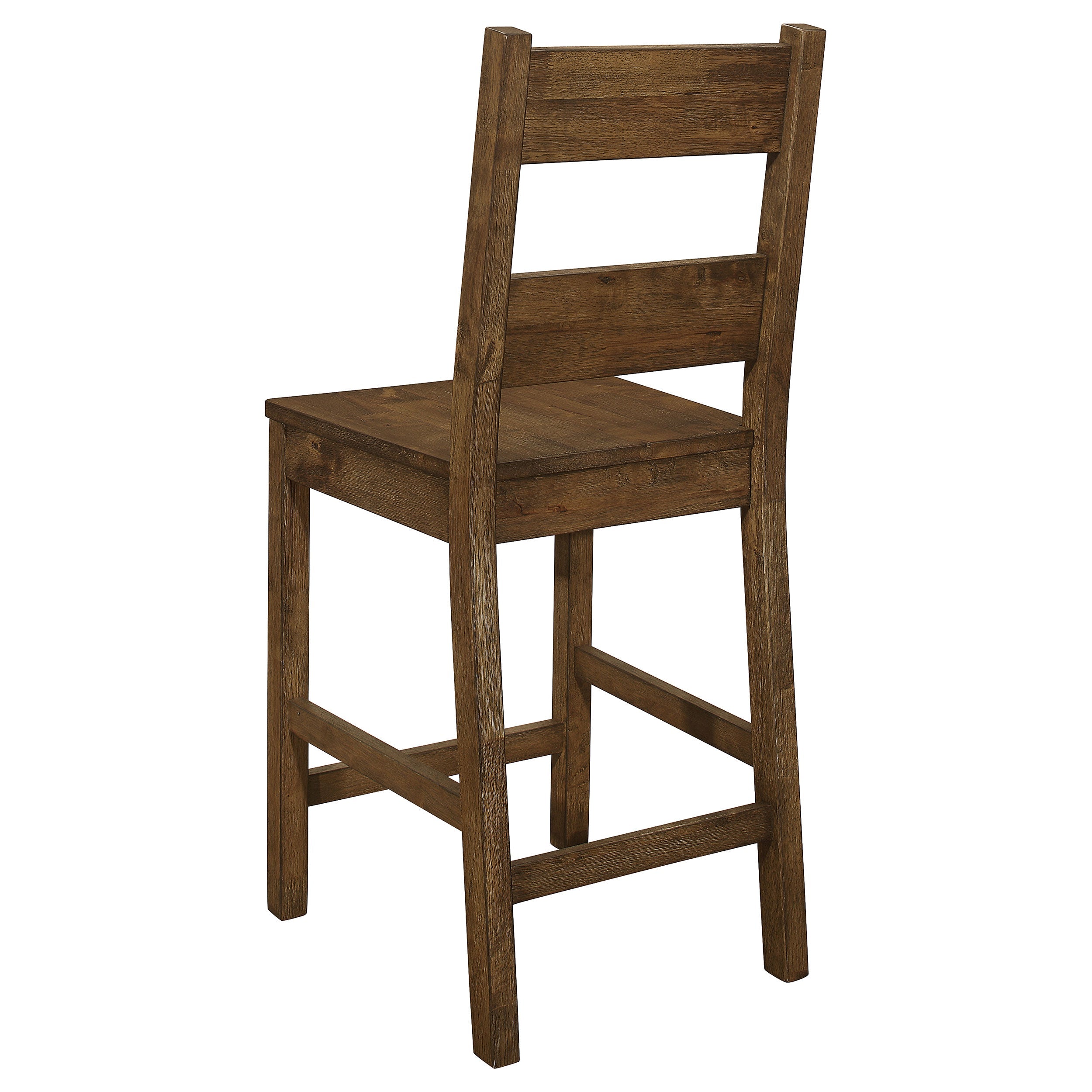 Coleman  Counter Height Dining Set Rustic Golden Brown