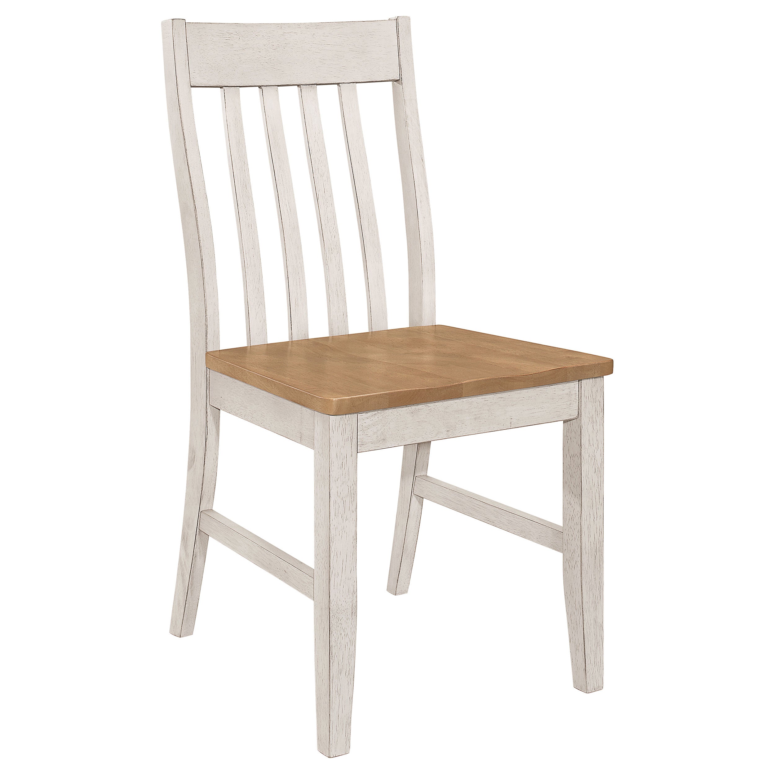 Kirby  Dining Set Natural and Rustic Off White