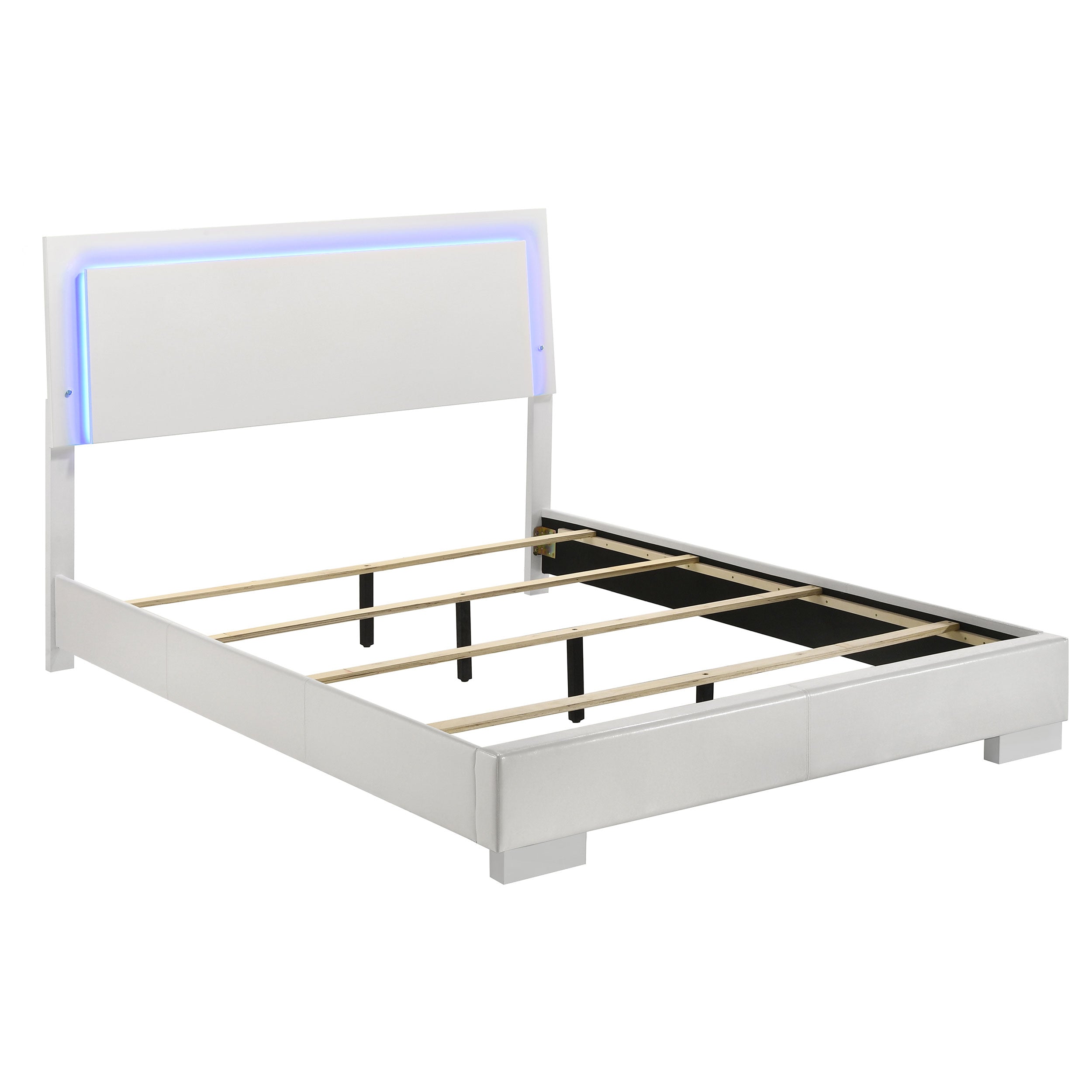Felicity  Bedroom Set White High Gloss