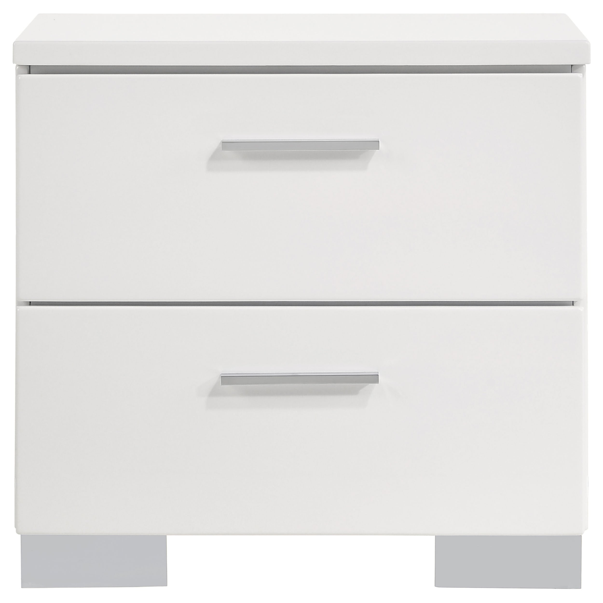Felicity  Bedroom Set White High Gloss