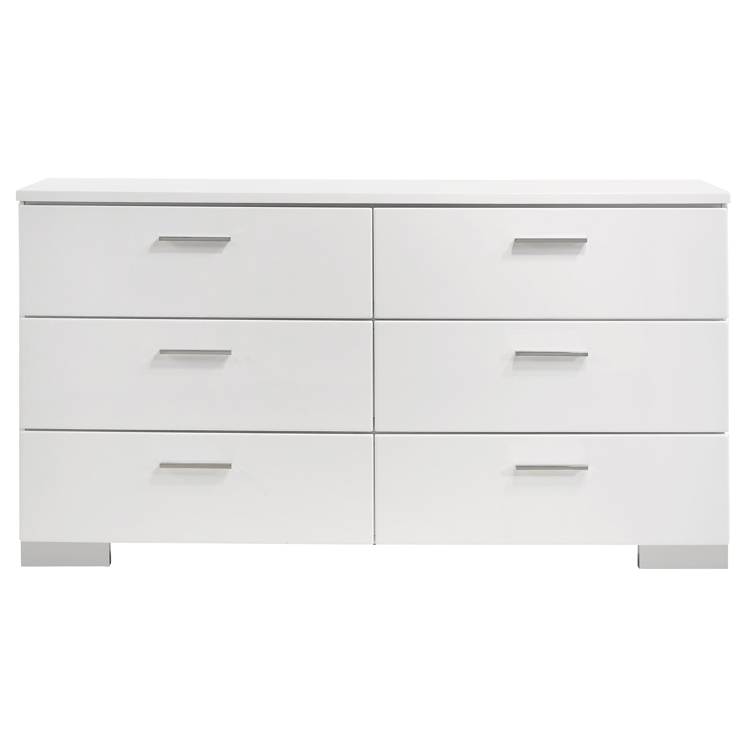 Felicity   Bedroom Set Glossy White