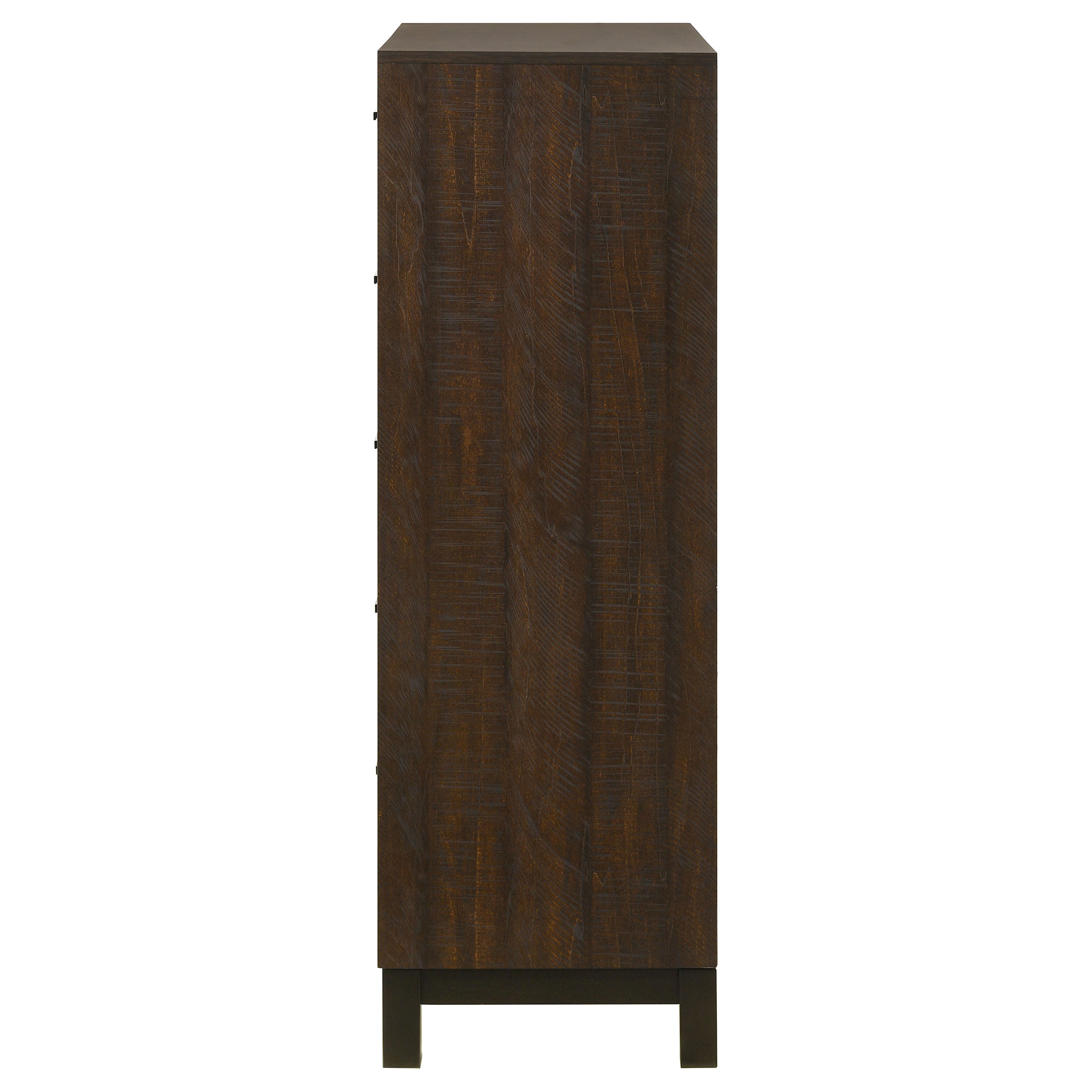 Edmonton 5-drawer Chest Rustic Tobacco