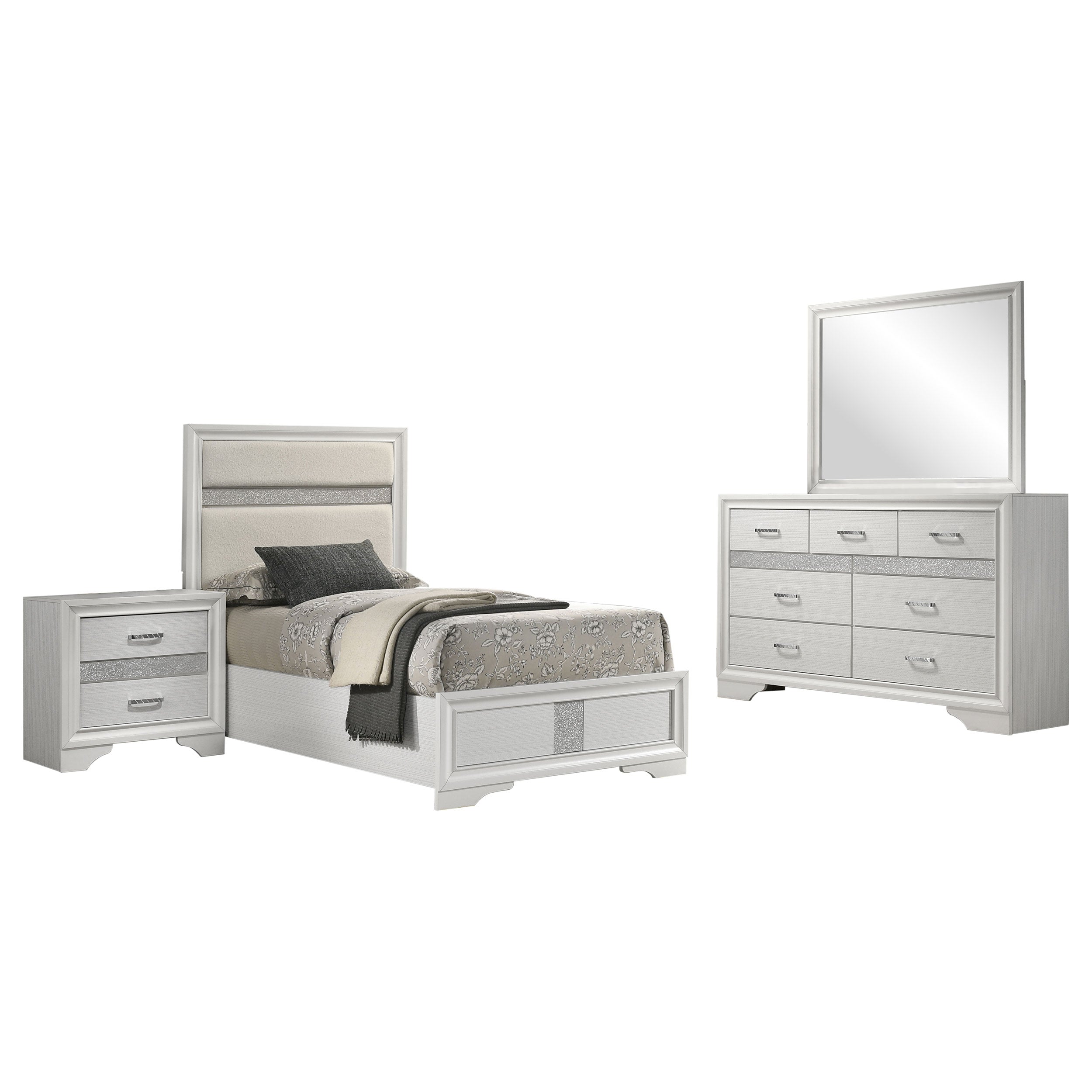 Miranda  California King Bedroom Set Black