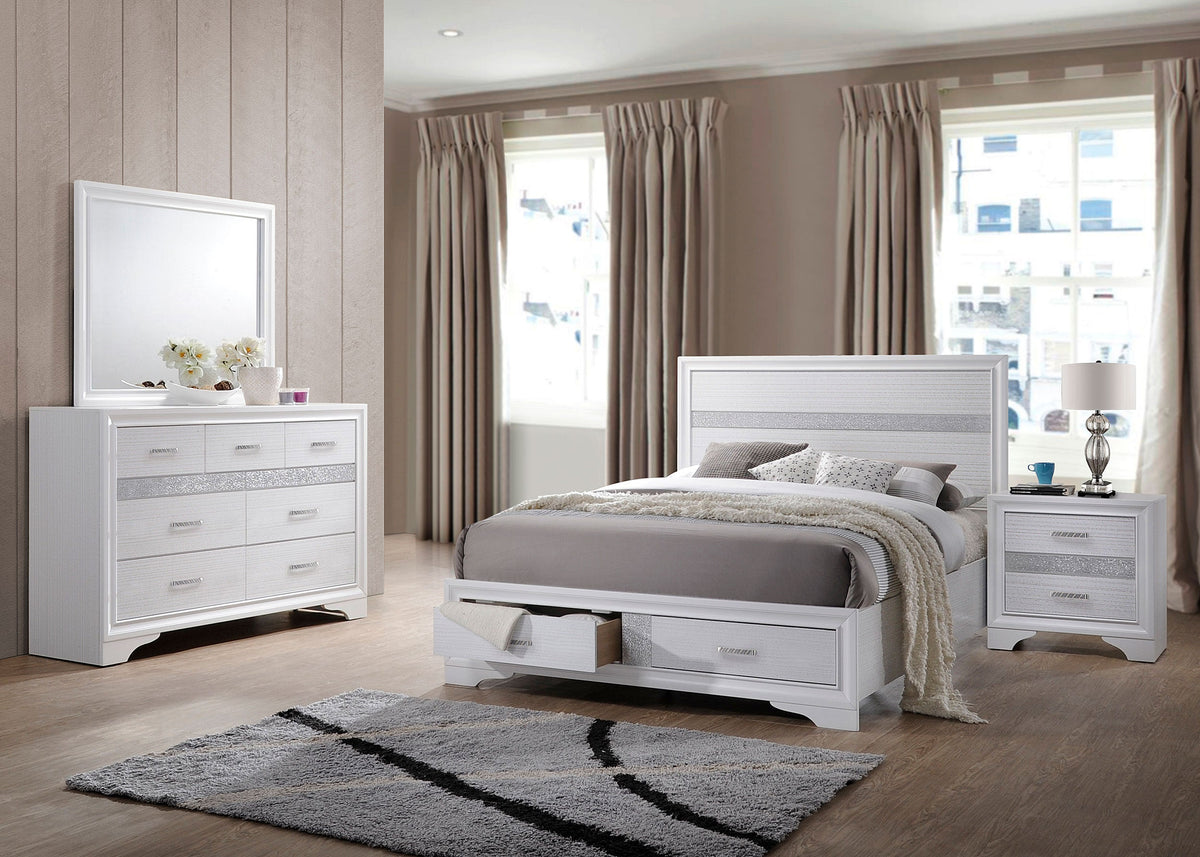 Miranda Platform Storage Bedroom Set