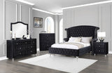 Deanna   Bedroom Set Black