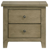 Hazlewood 2-drawer Nightstand Bedside Table Vineyard Oak