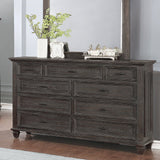 Atascadero 9-drawer Dresser Weathered Carbon