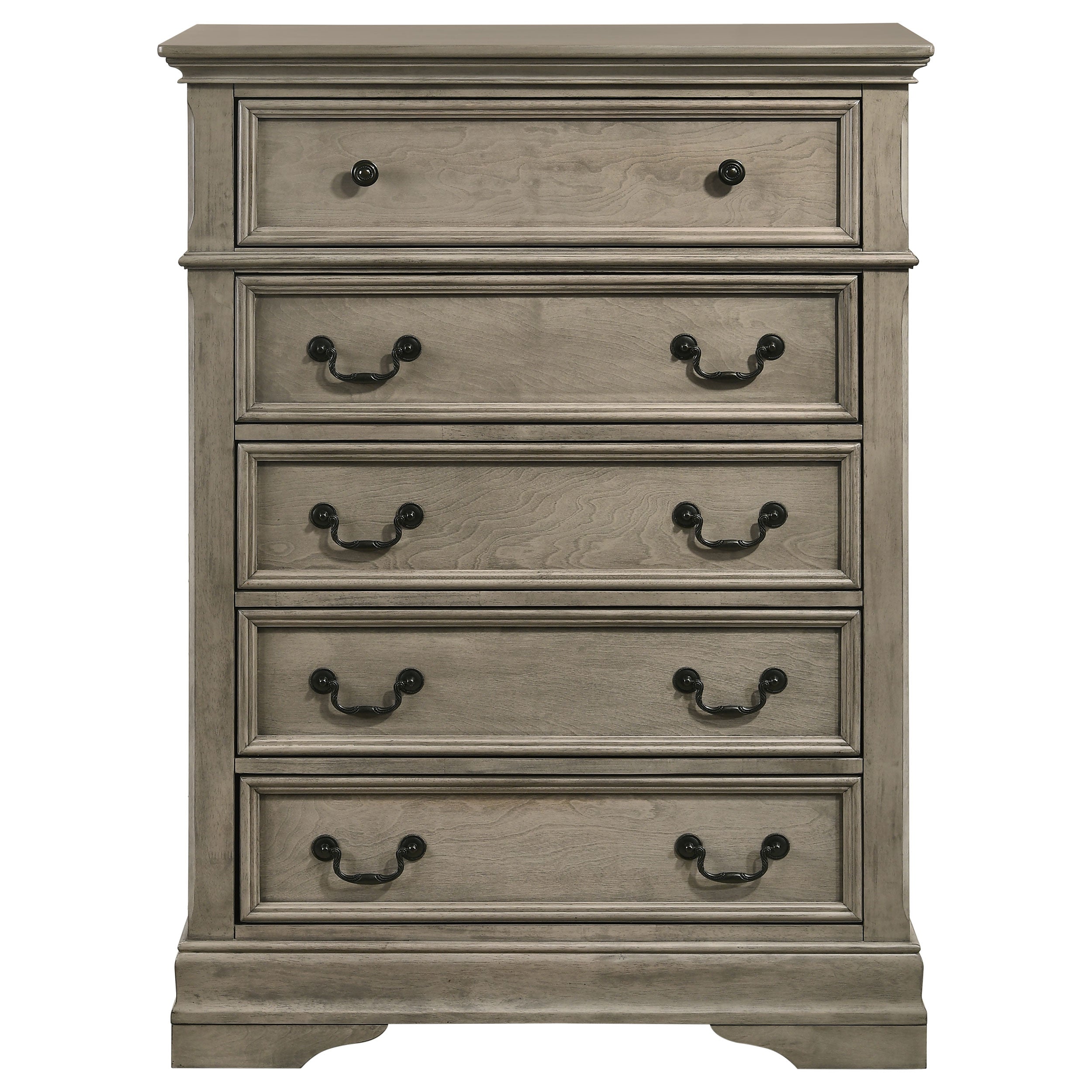 Manchester 5-drawer Chest Wheat