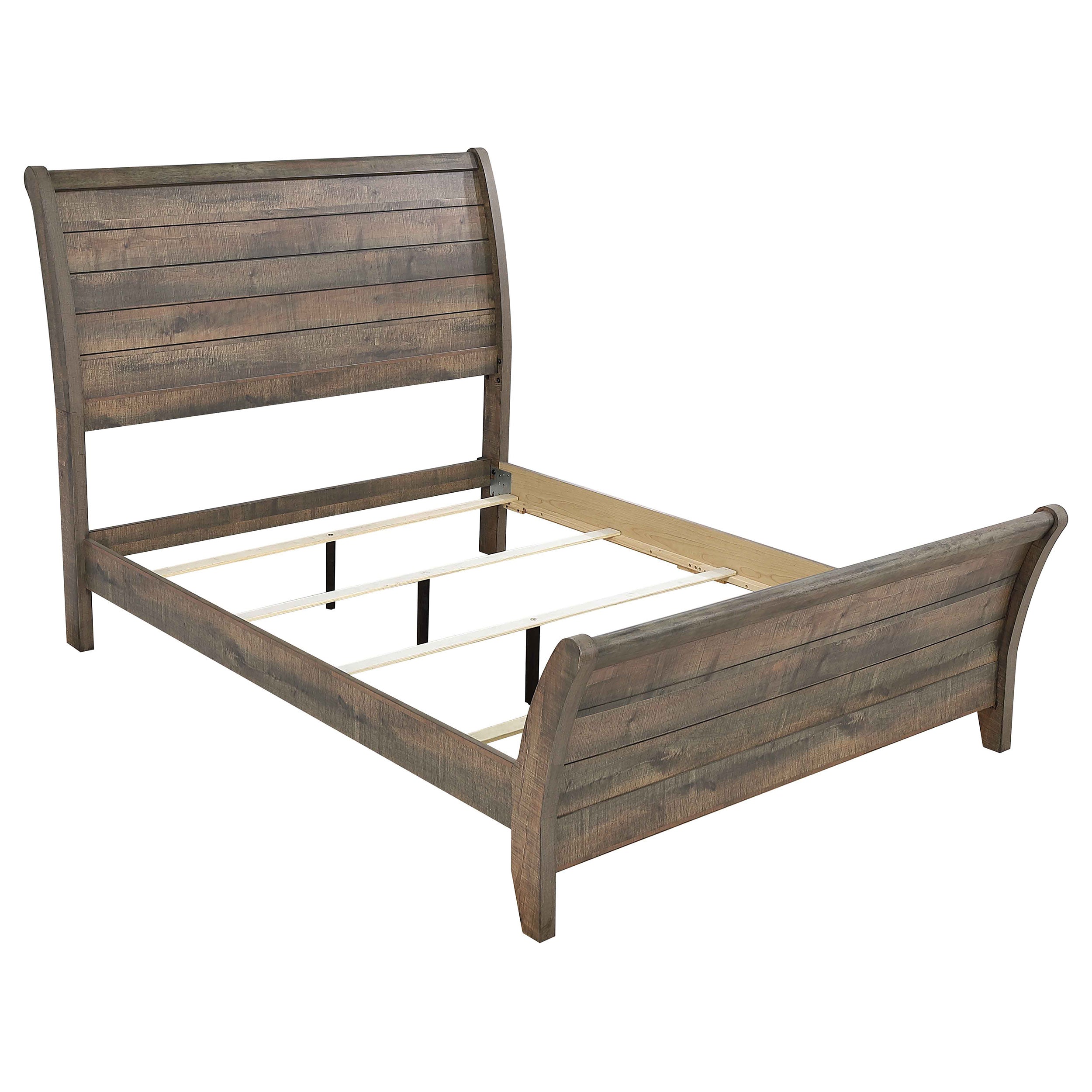 Frederick  Eastern King Bedroom Set Weathered Oak