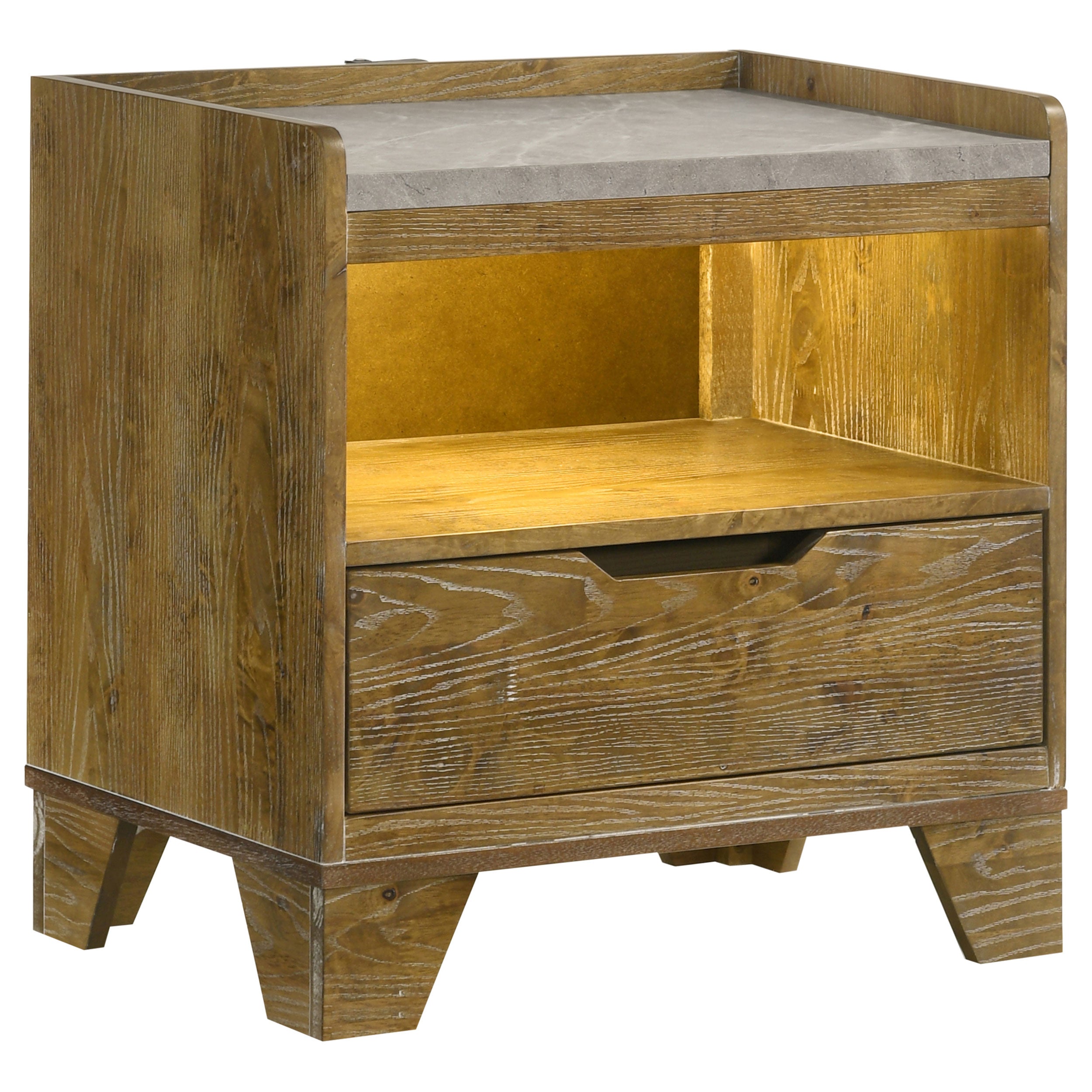 Henderson  Bedroom Set Medium Oak