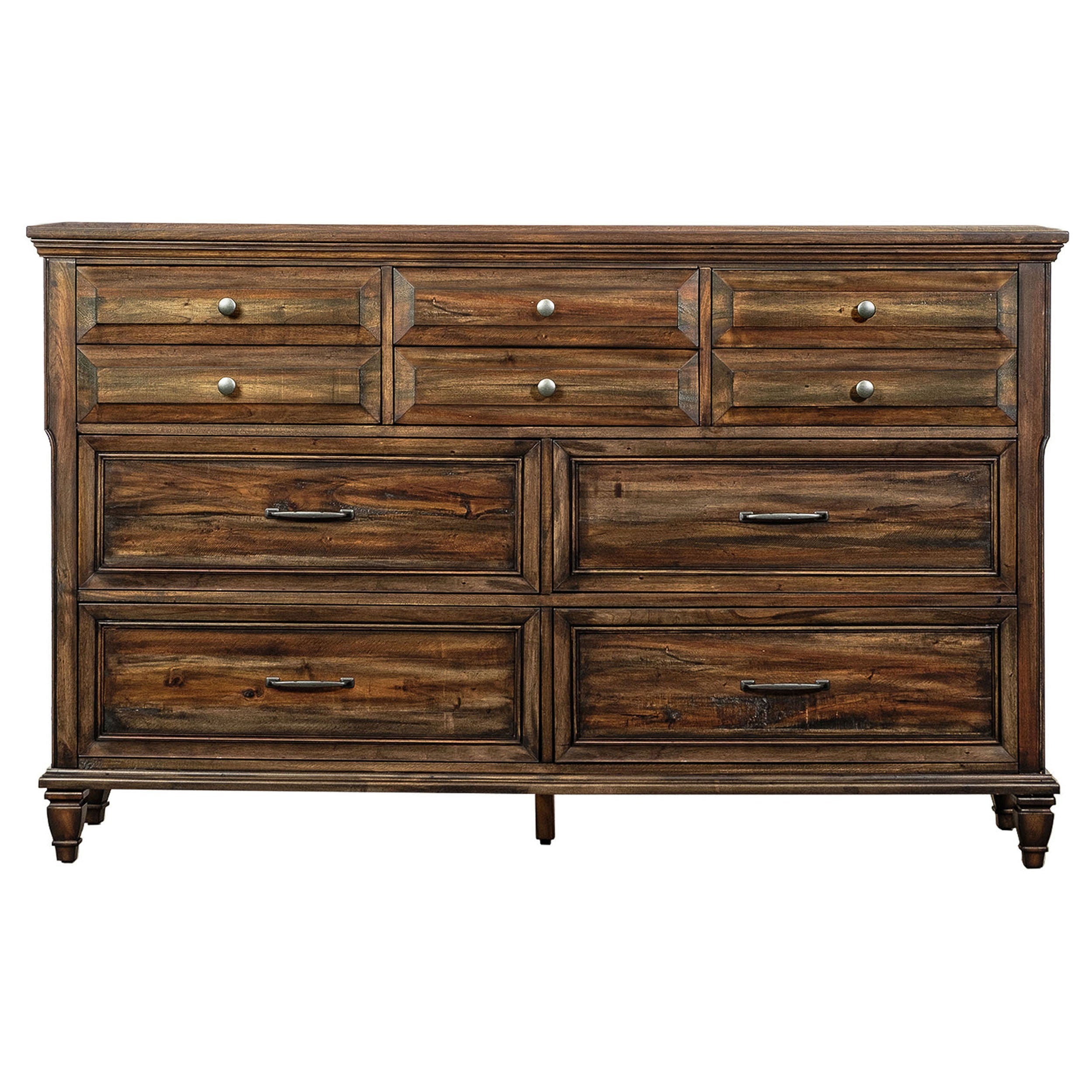 Avenue 8-drawer Dresser Weathered Burnished Brown