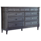 Alderwood 9-drawer Dresser French Grey