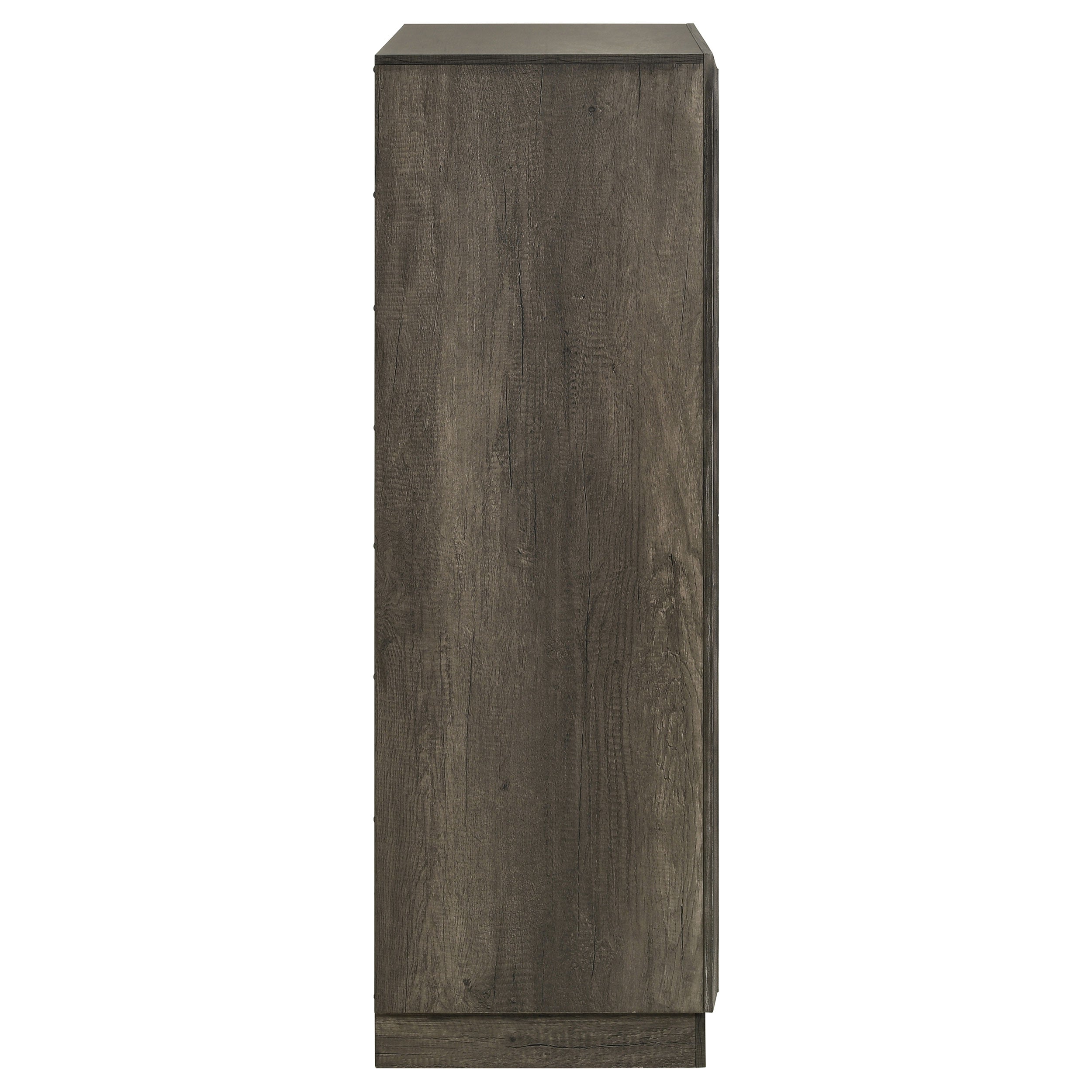 Janine 5-drawer Chest Grey