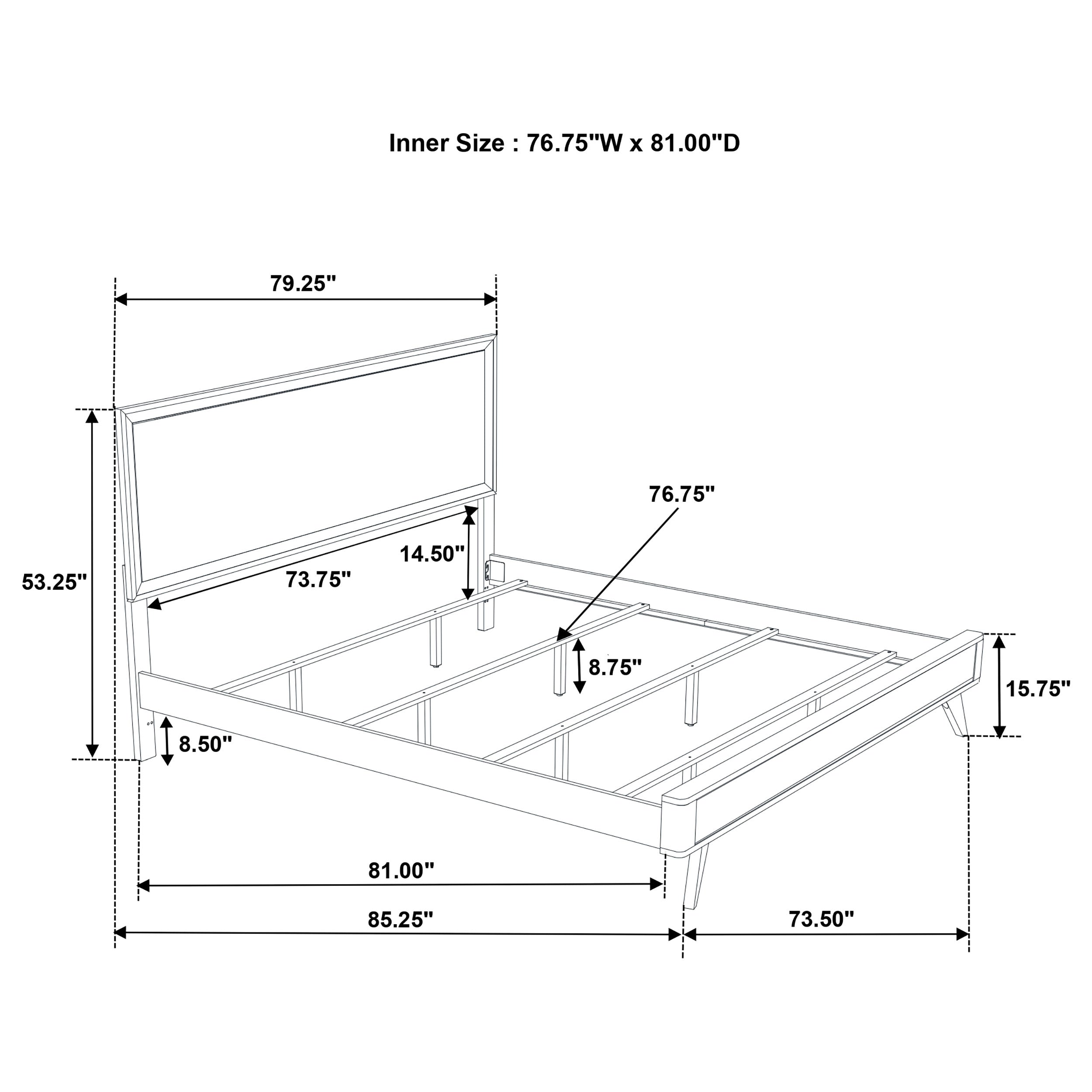 Janelle   Bedroom Set White