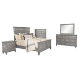 Avenue   Panel Bedroom Set Grey