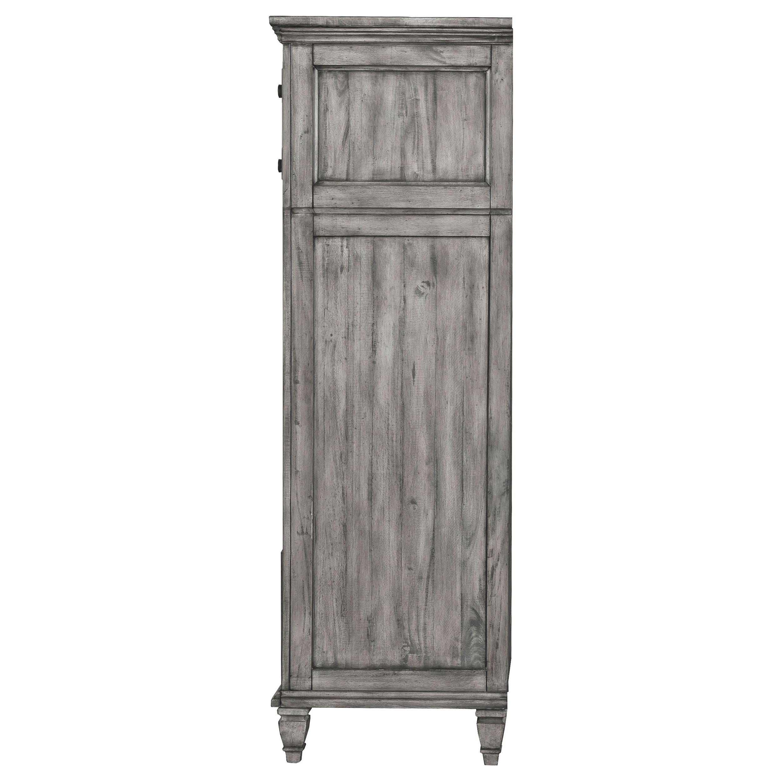 Avenue 8-drawer Rectangular Chest Grey