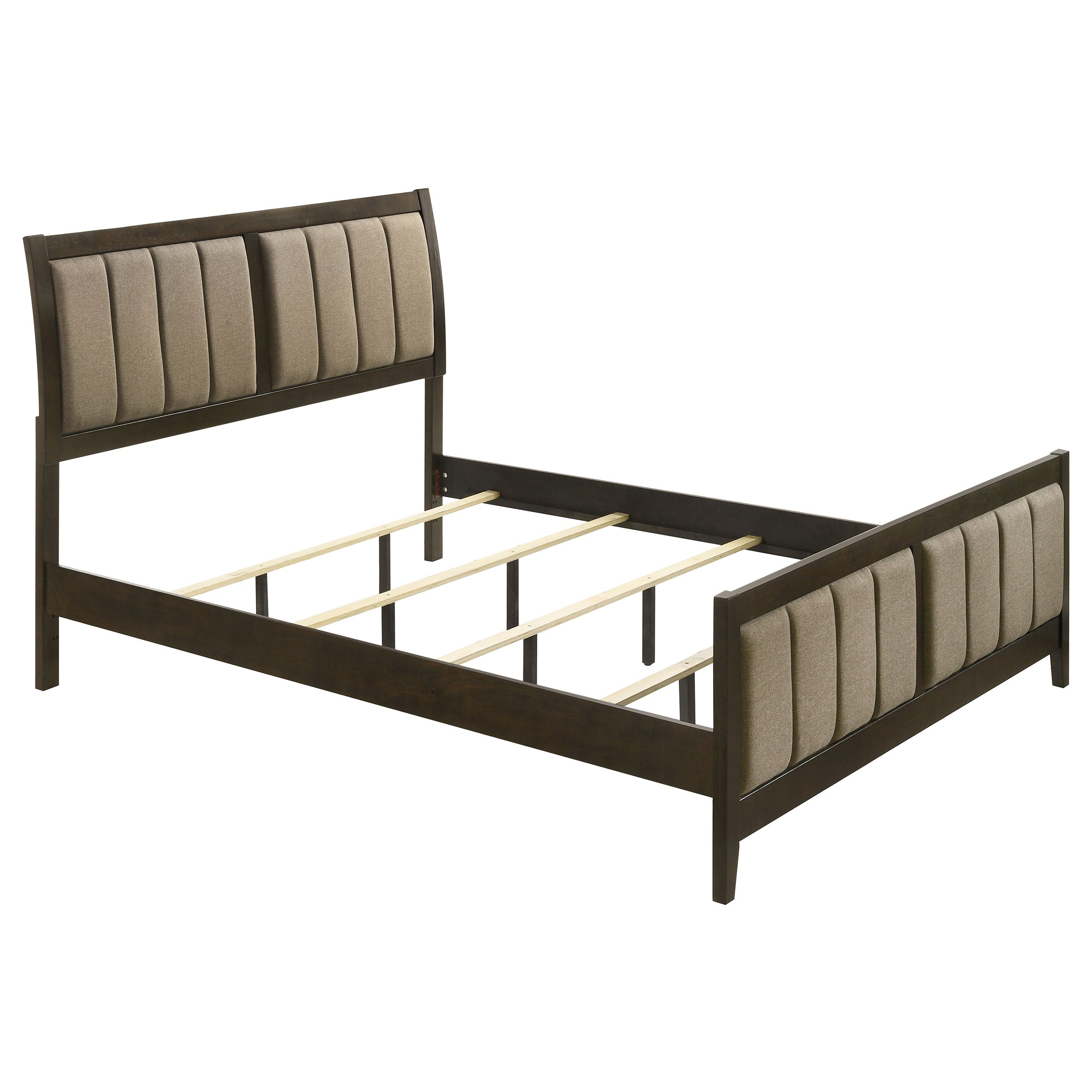 Wilkes  California King Bedroom Set Dark Cocoa
