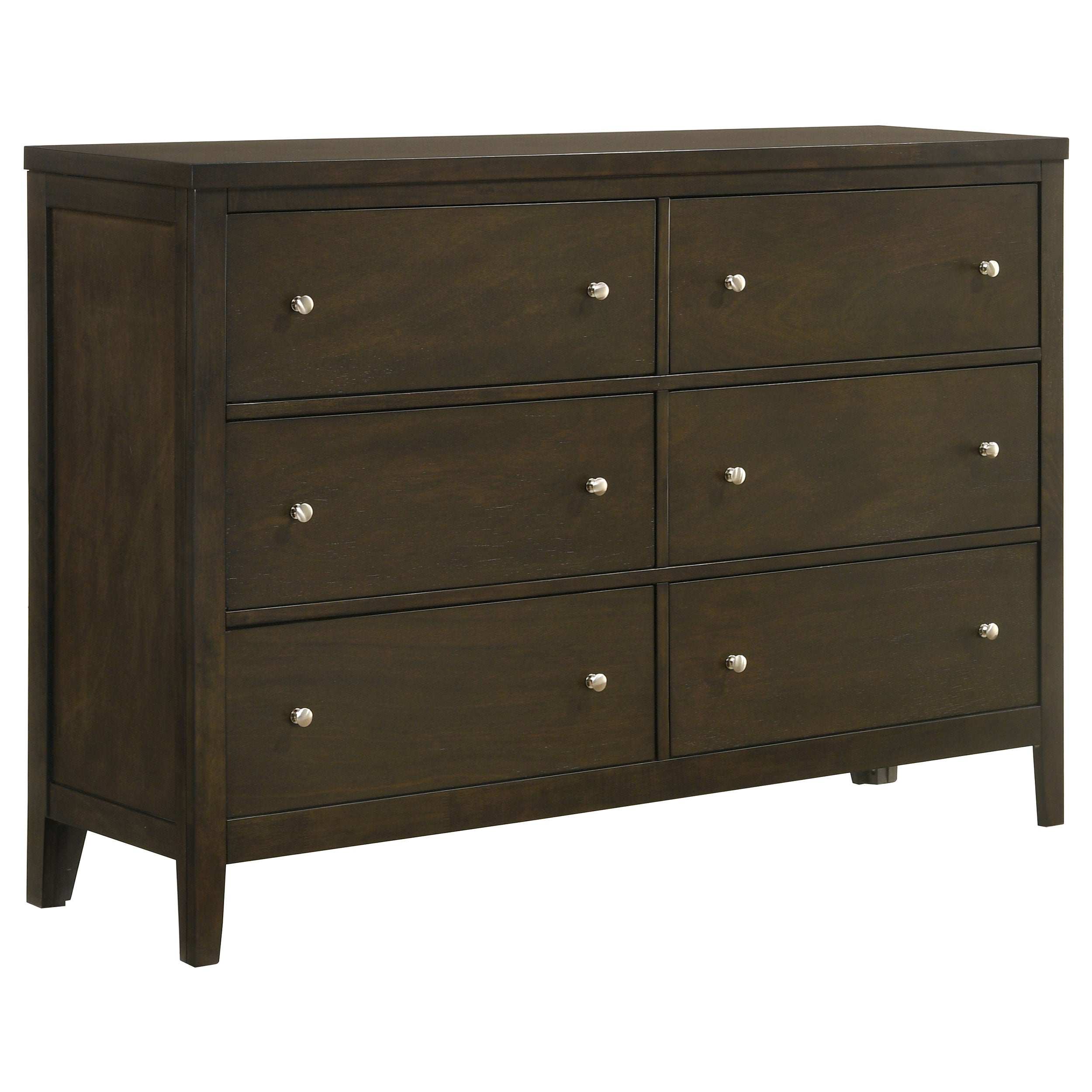 Wilkes  California King Bedroom Set Dark Cocoa