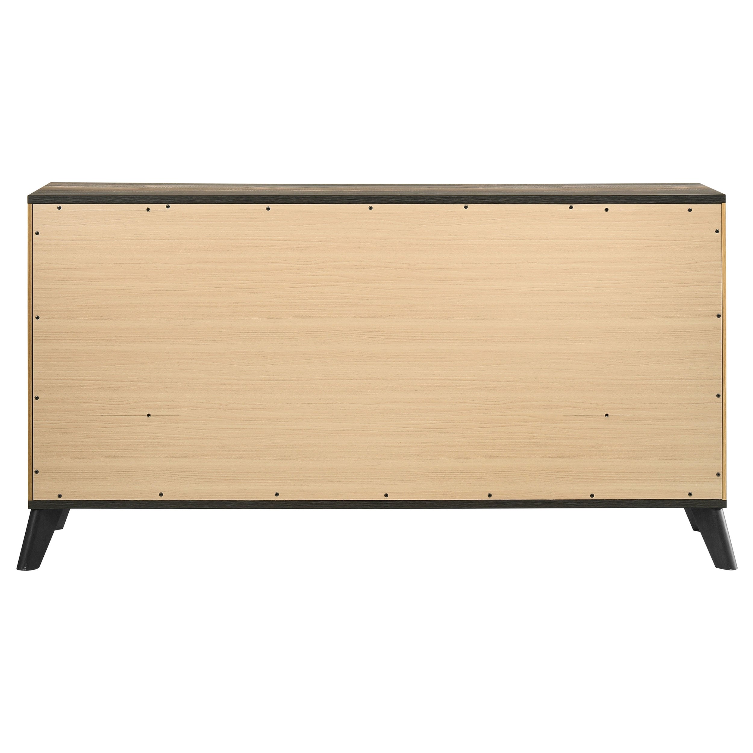 Kaywood 6-drawer Dresser Cabinet Natural Pine