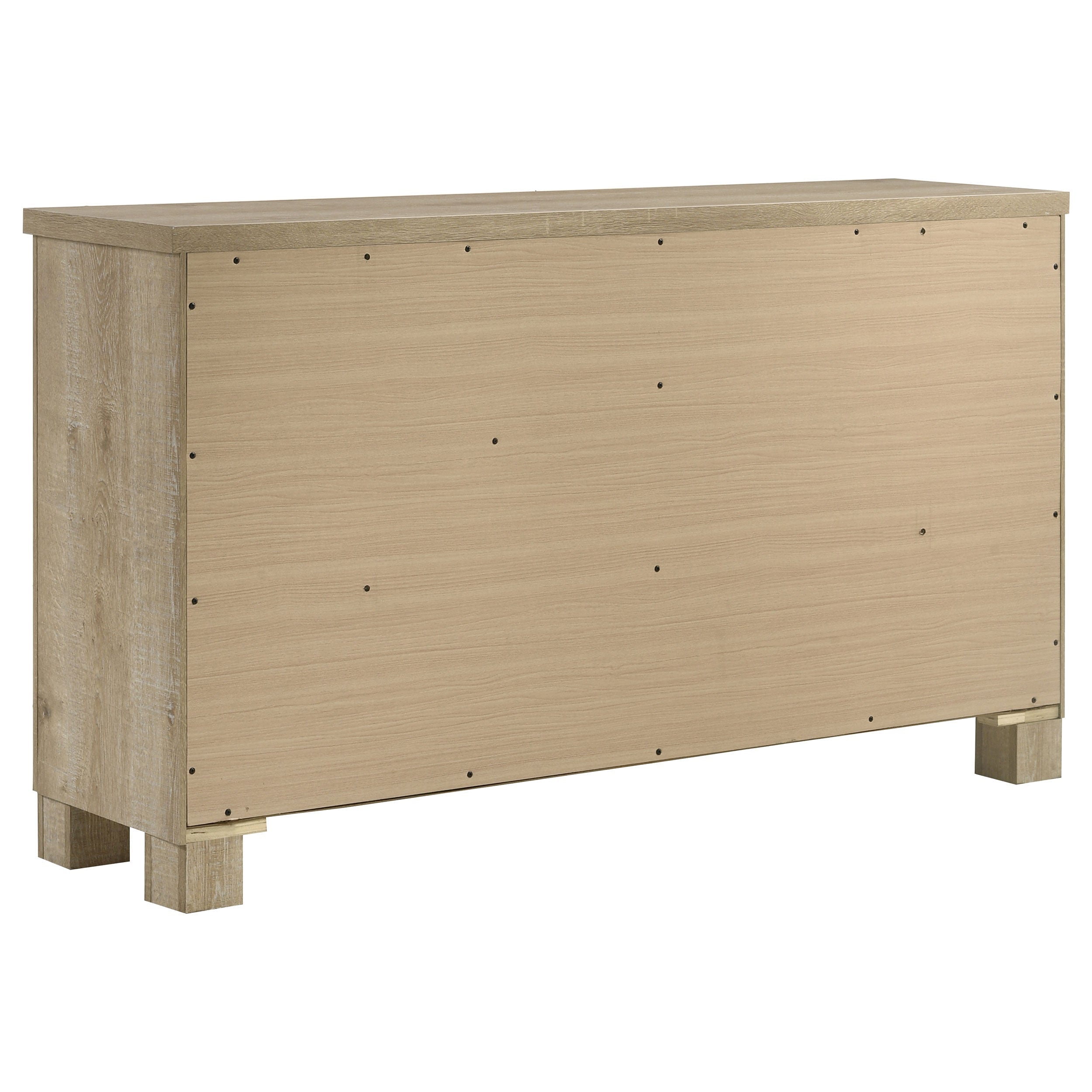 Oakglen  California King Bedroom Set Weathered Oak