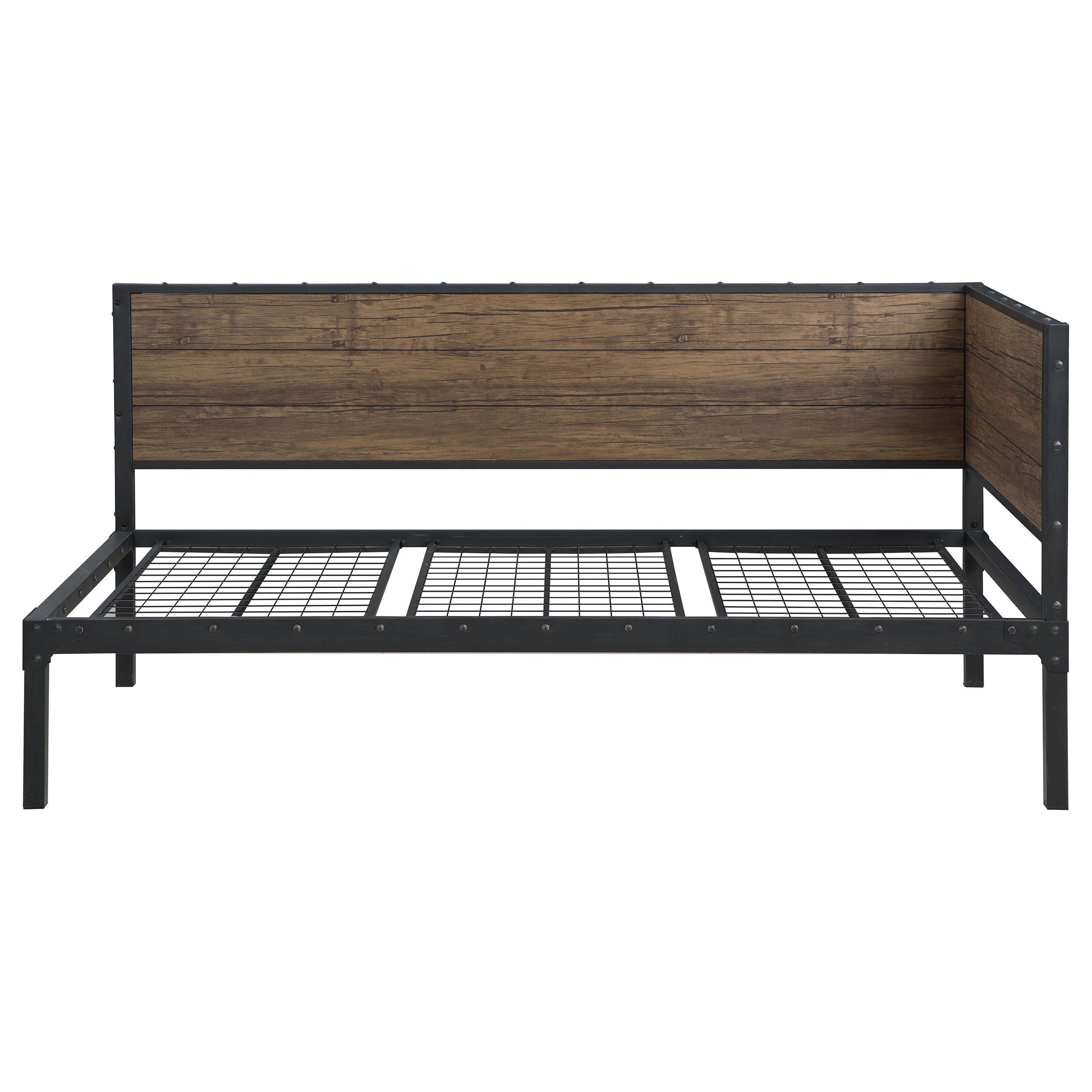 Getler Daybed Weathered Chestnut and Black