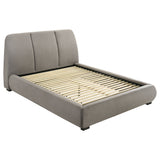 Mokena 46-inch Upholstered  Platform Bed