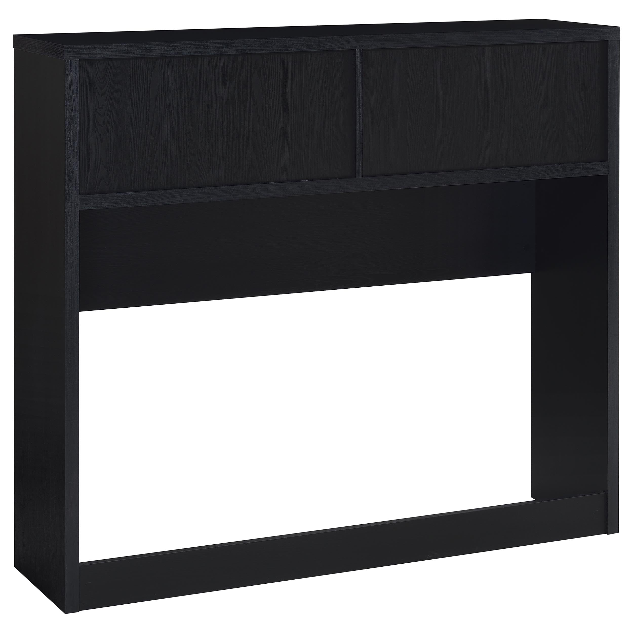 Westpark 3-piece Bedroom Set Bookcase Headboard Black