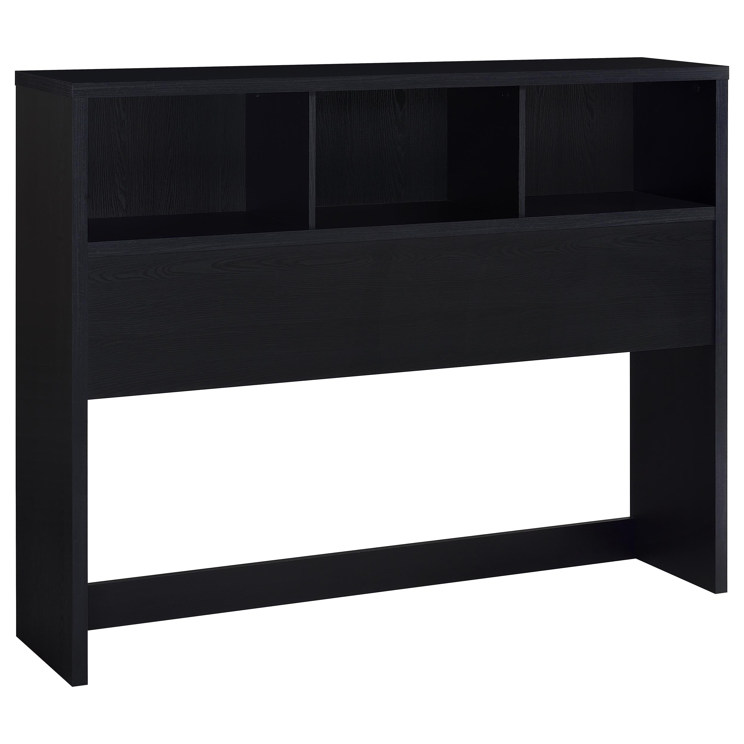 Westpark 3-piece Bedroom Set Bookcase Headboard Black