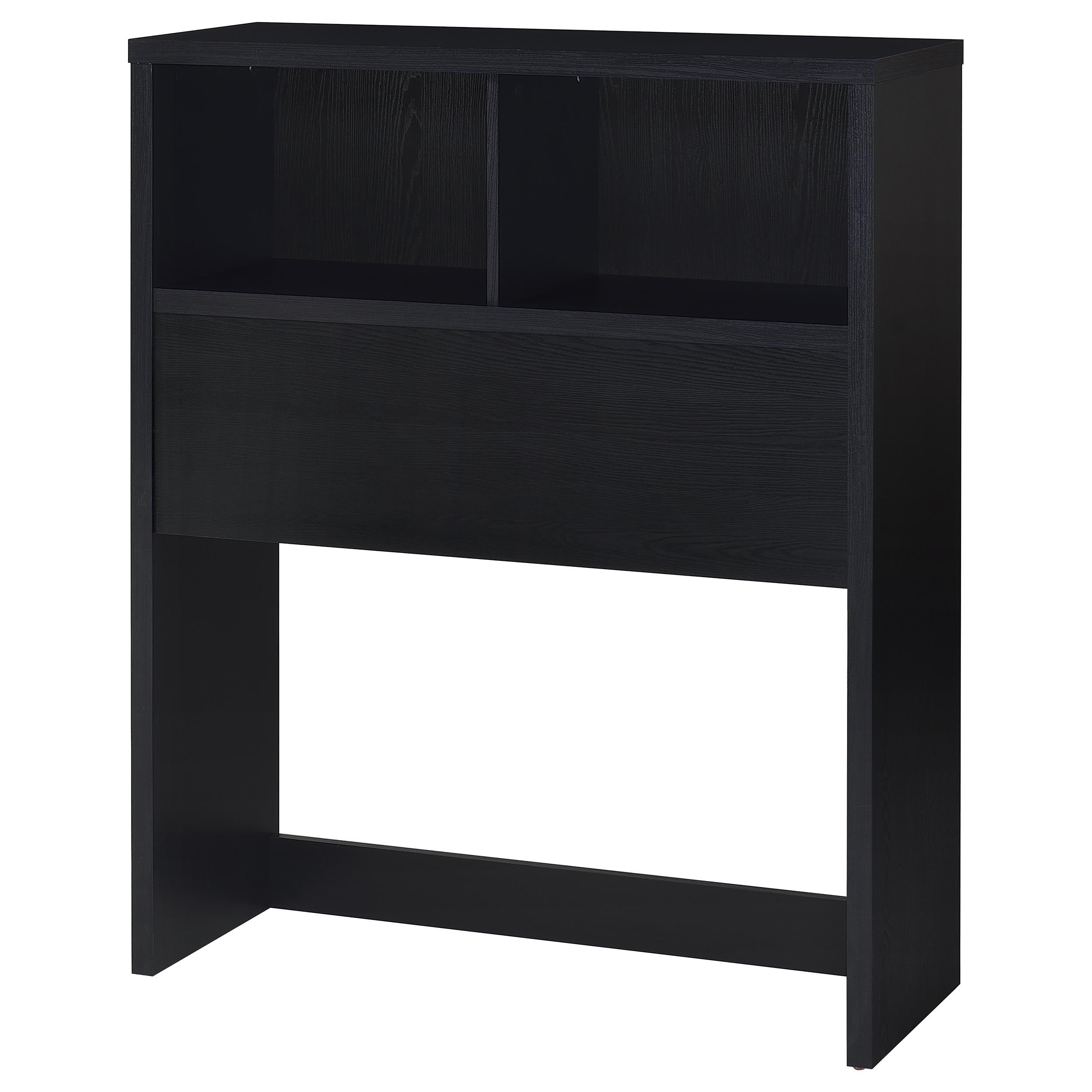 Westpark 3-piece Bedroom Set Bookcase Headboard Black