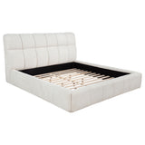 Nollet 48-inch Upholstered Panel Platform Bed