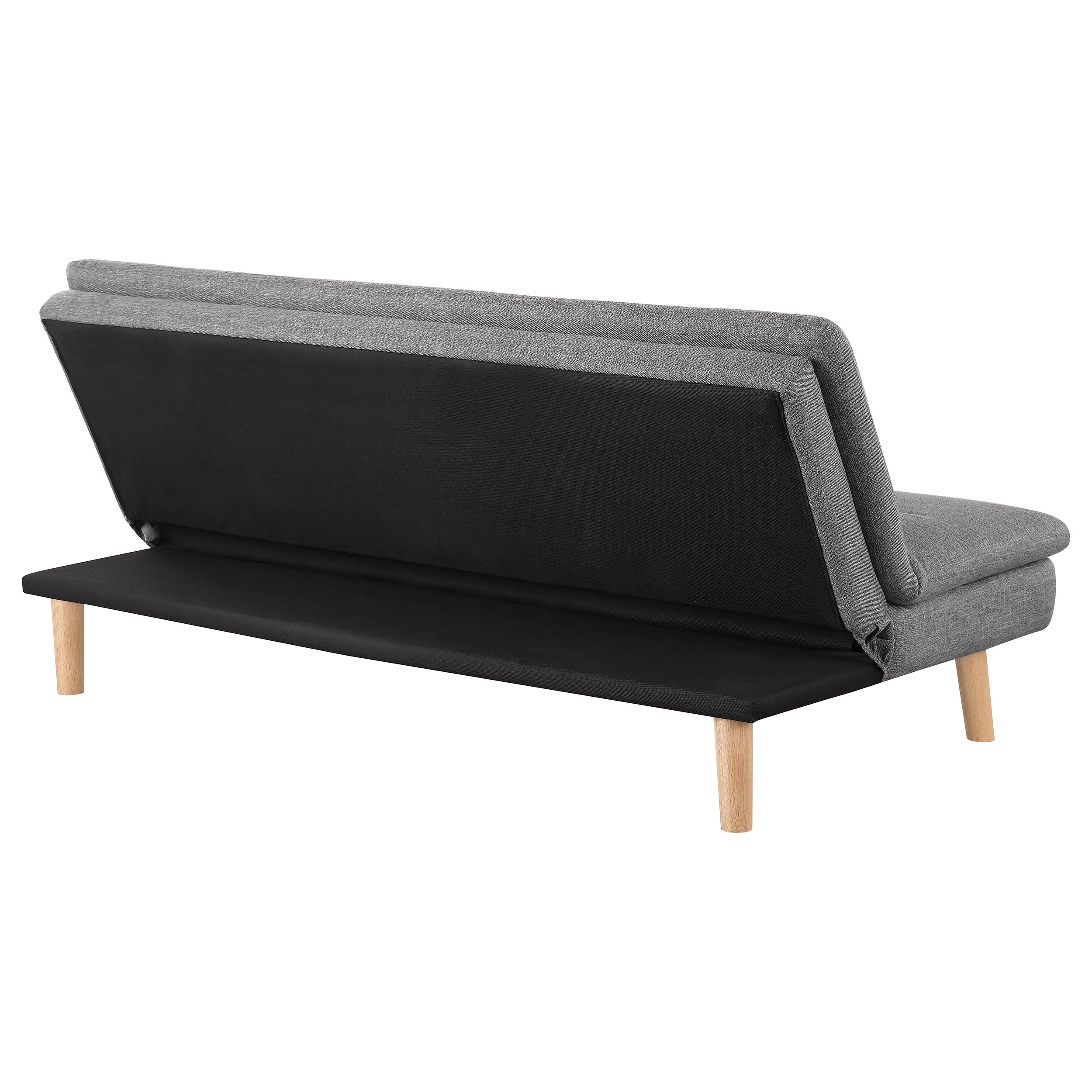 Scout Upholstered Tufted Convertible Sofa Bed Grey