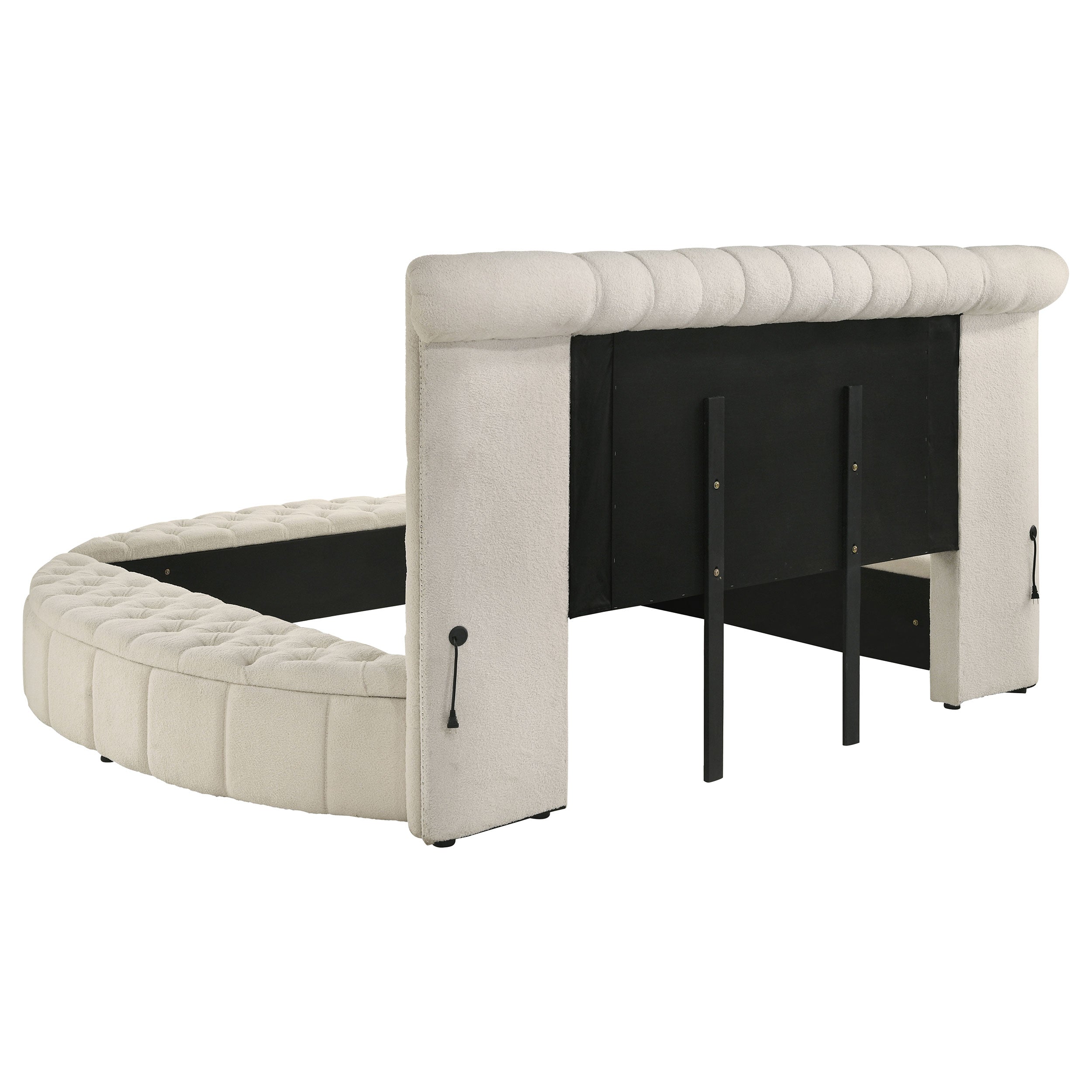 Sonya Upholstered  Bedroom Set Ivory