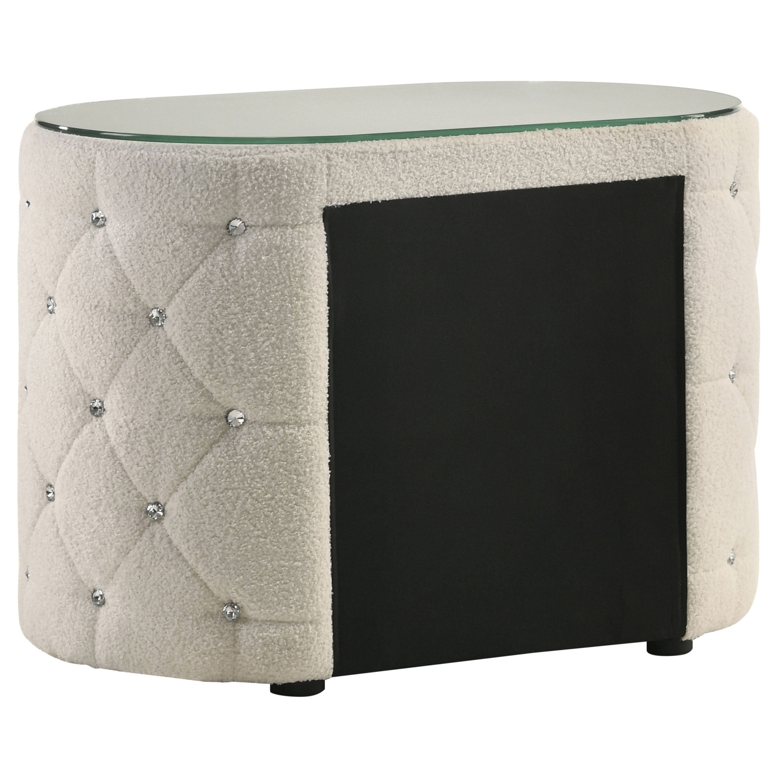Sonya Upholstered  Bedroom Set Ivory