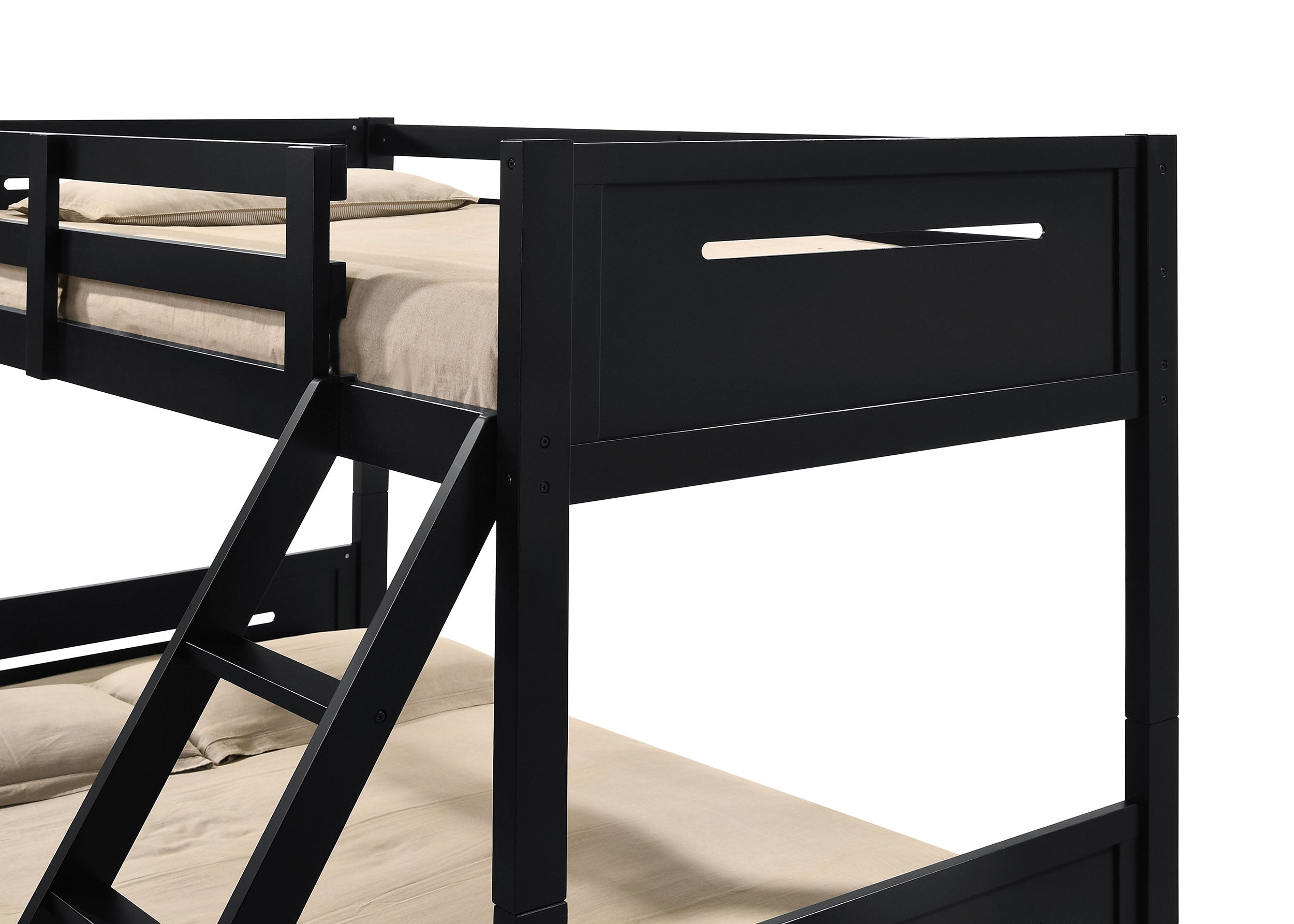 Littleton Wood Twin Over Full Bunk Bed Espresso