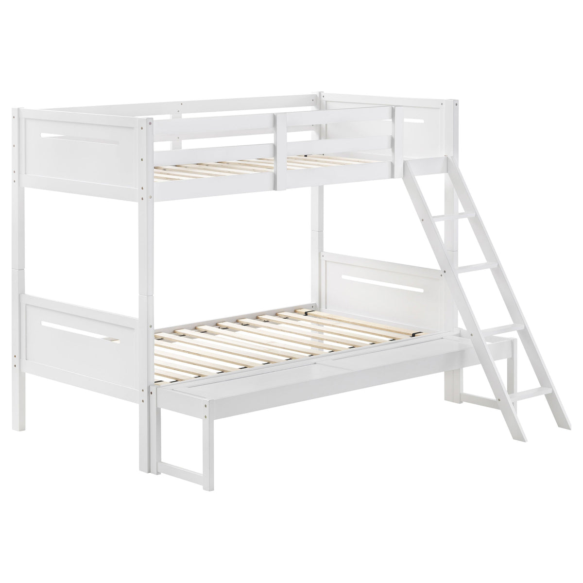 Littleton Wood Twin Over Full Bunk Bed Espresso