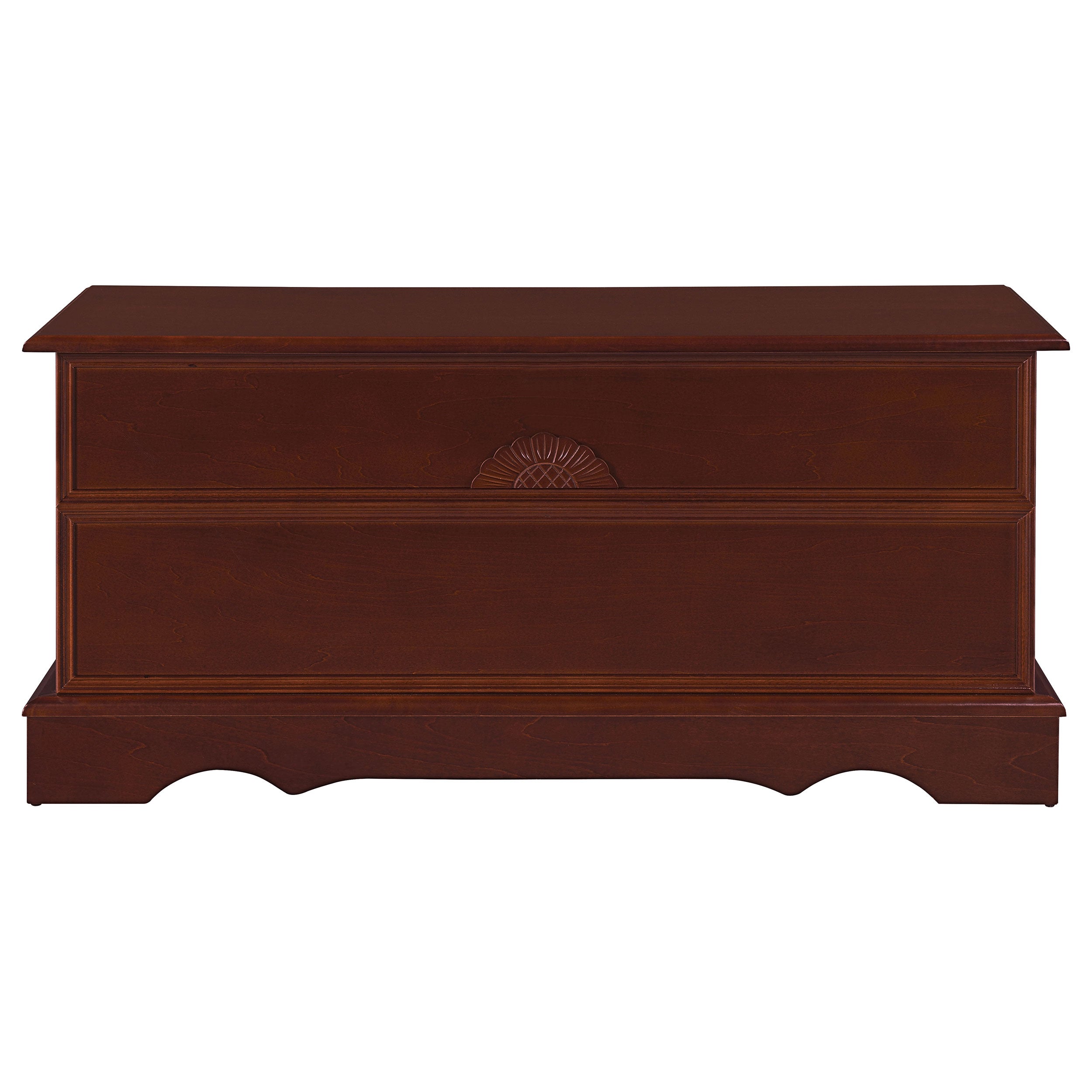 Paula Rectangular Cedar Chest Warm Brown