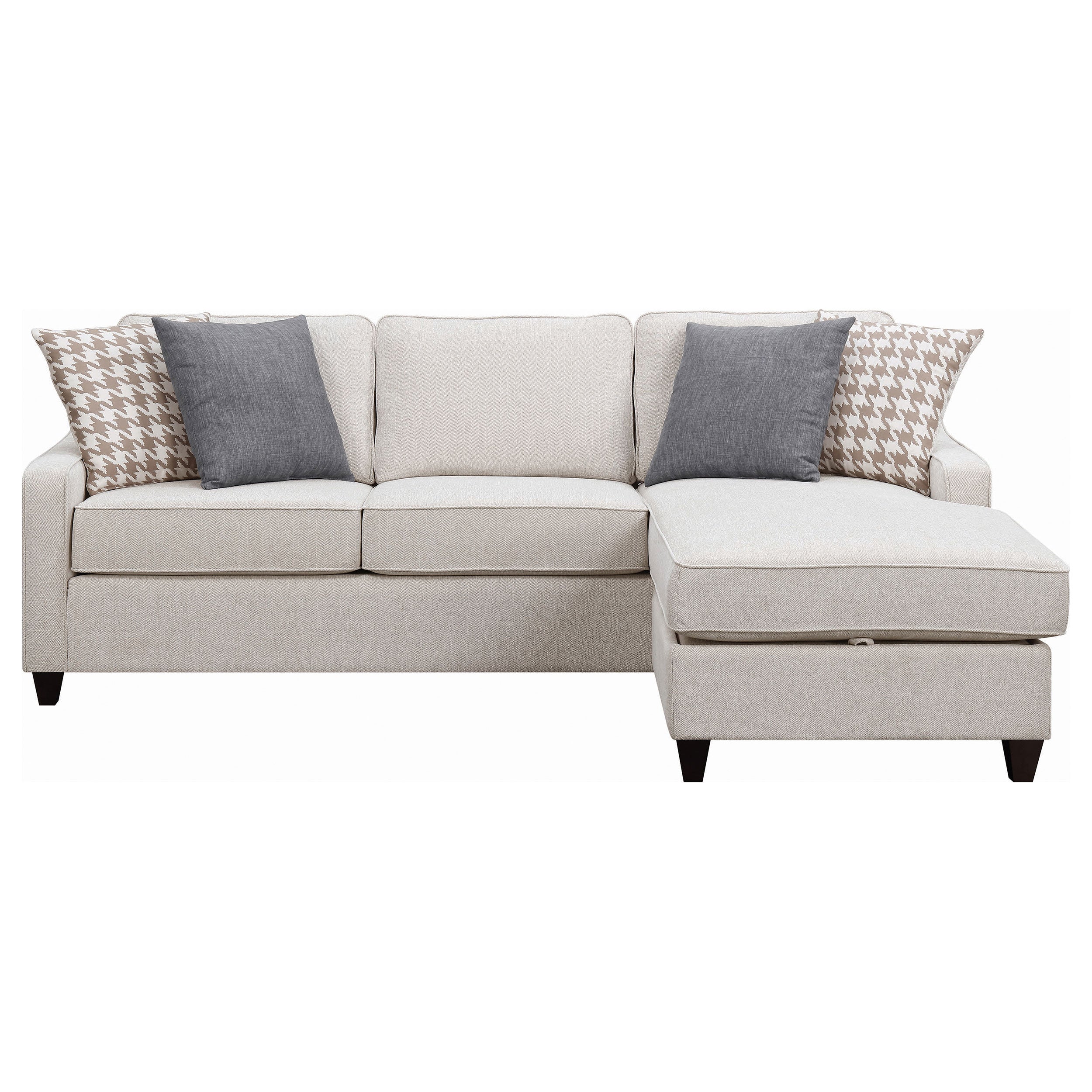 Mcloughlin Upholstered Sectional Platinum