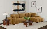 Camacho Upholstered Chaise Sectional Sofa Amber