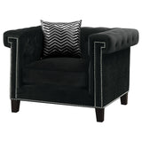 Reventlow Tufted Chair Black