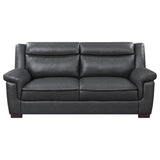 Arabella  Upholstered Padded Arm Sofa Set Grey