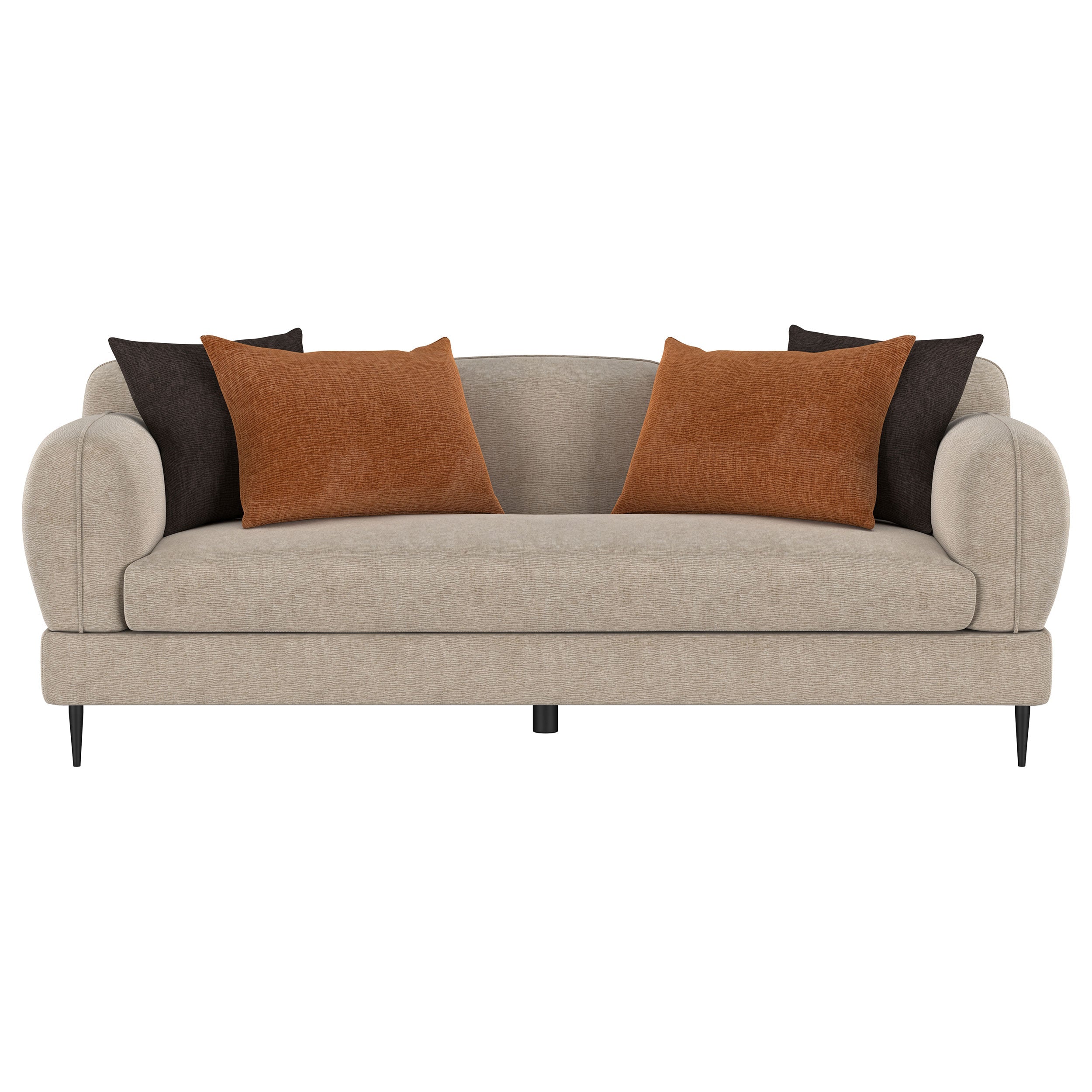 Jade  Chenille Upholstered Sofa Set Green
