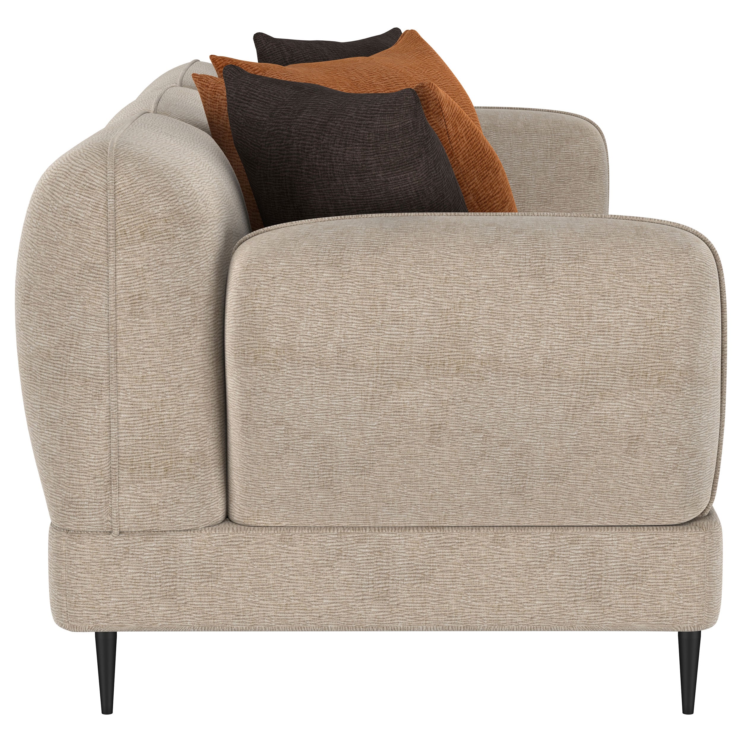 Jade  Chenille Upholstered Sofa Set Green