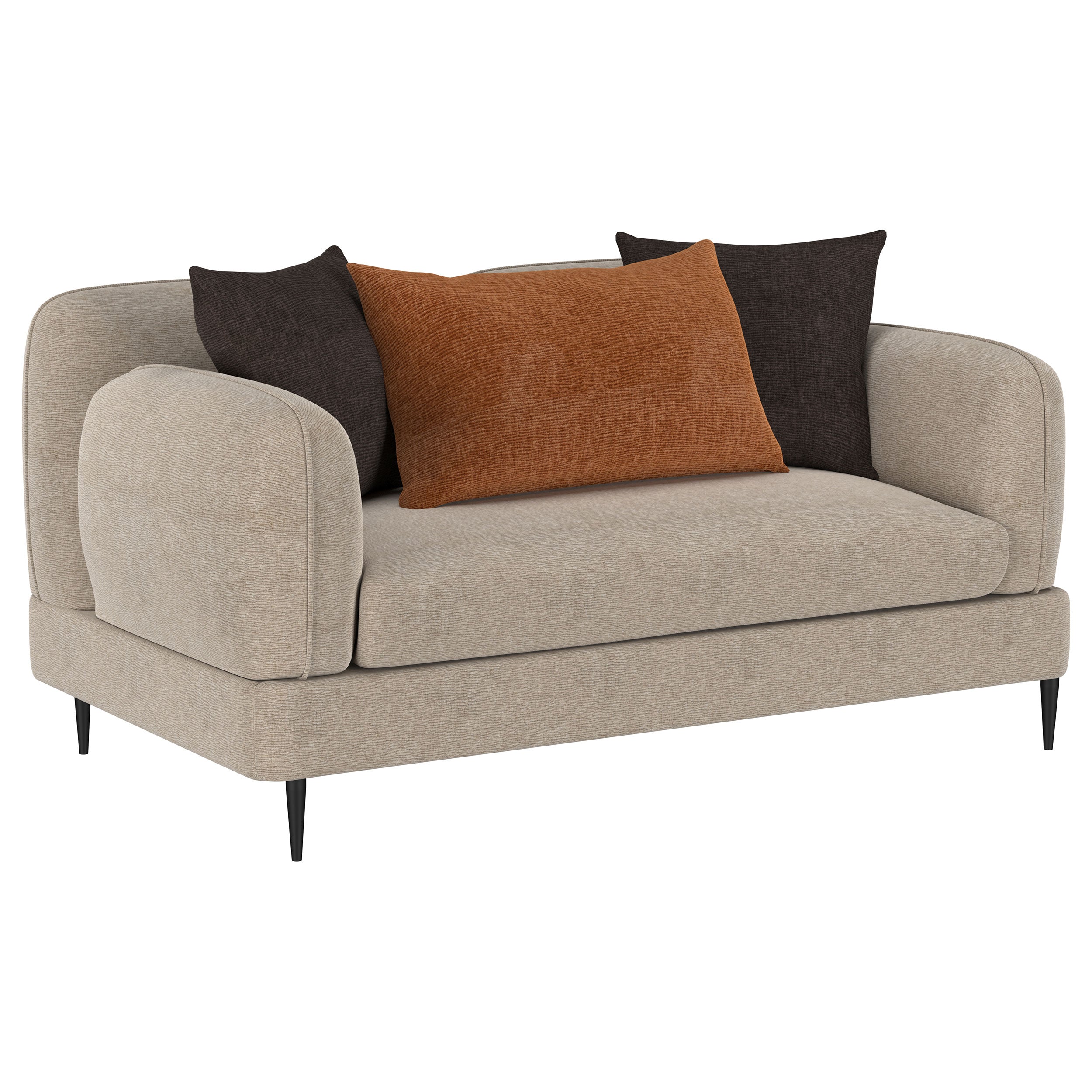 Jade  Chenille Upholstered Sofa Set Green