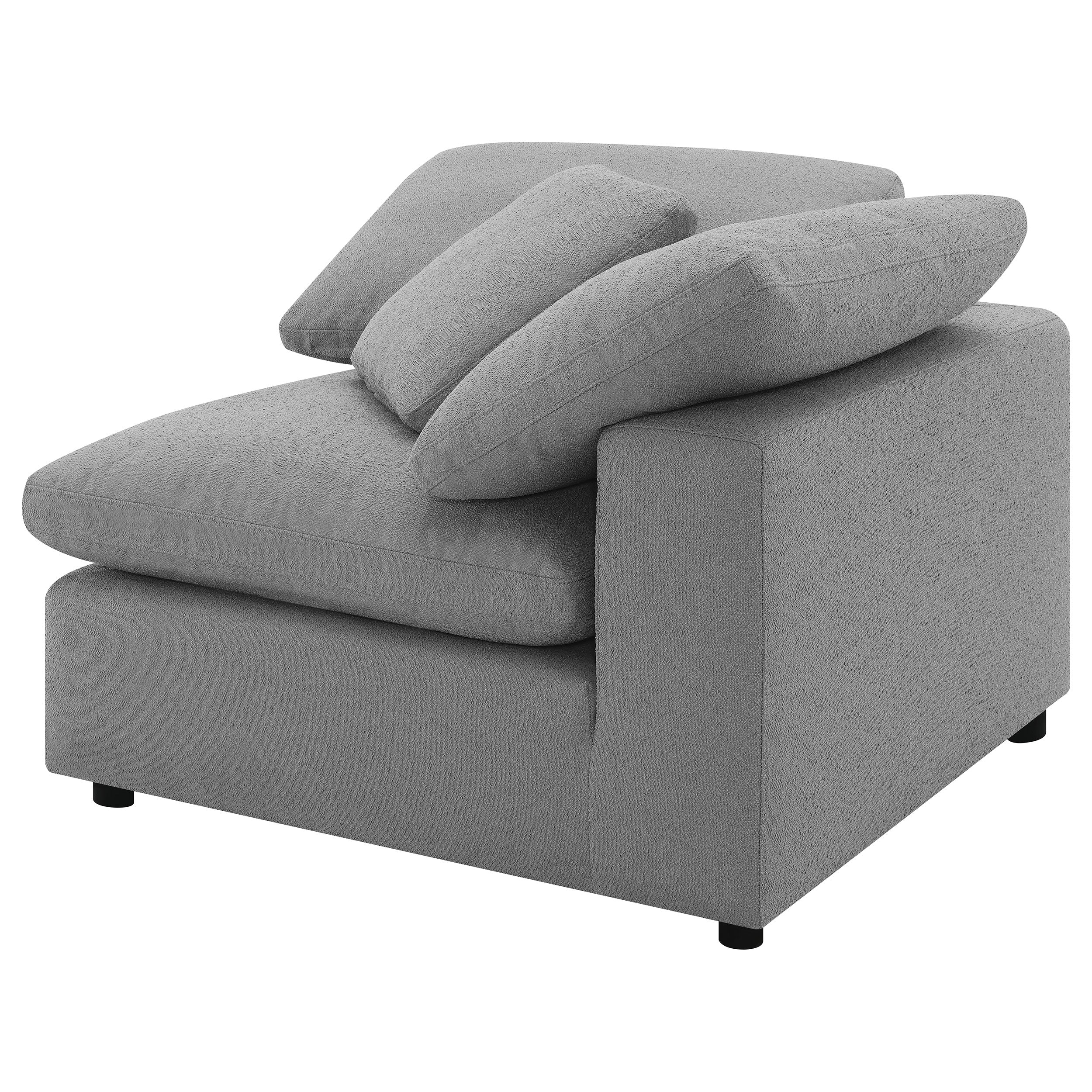 Raleigh Boucle Upholstered Corner Chair