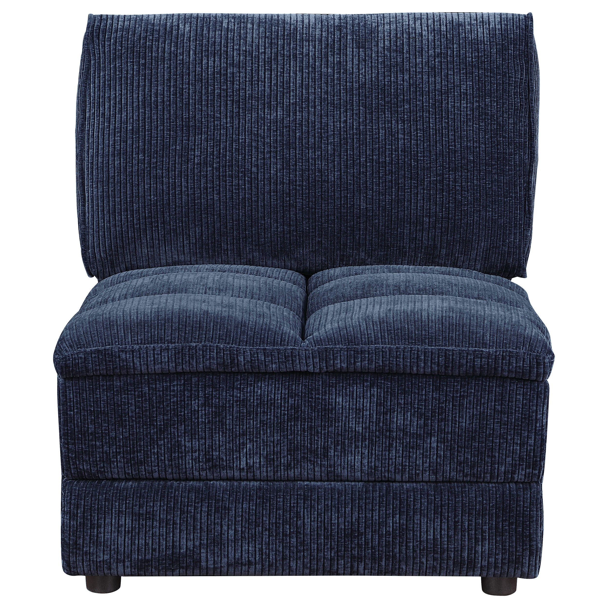 Atlantic 6-piece Upholstered Modular Sectional Sofa Blue